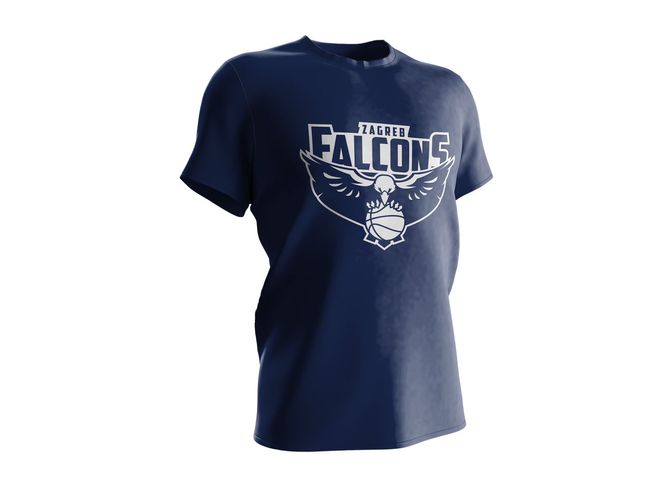 T-shirt "Logo one color" PLAVA
